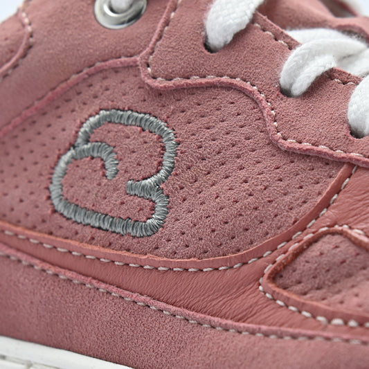 "Detailansicht des CYBRUS Sneakers 3600 in altrosa"