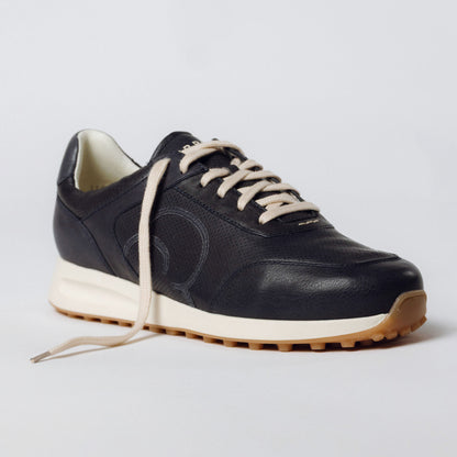 "Seitenansicht des CYBRUS Sneakers ANNERY in dunkelblau"