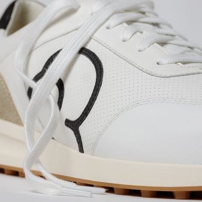 "Detailansicht des CYBRUS Sneakers ANNERY in weiss blau"