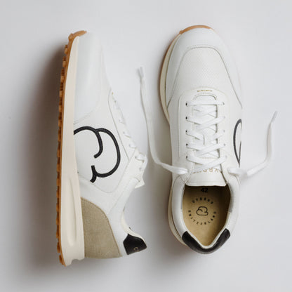 "Paarfoto der CYBRUS Sneakers ANNERY in weiss blau"