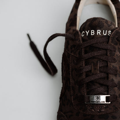 "Detailansicht des CYBRUS Sneakers ANNERY II in leopard"